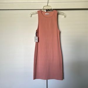 Aritzia Tna Brooke Dress in Salmao